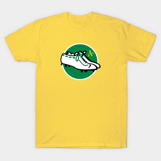 Oakland's White Shoes T-Shirt by Designs by TheGM 